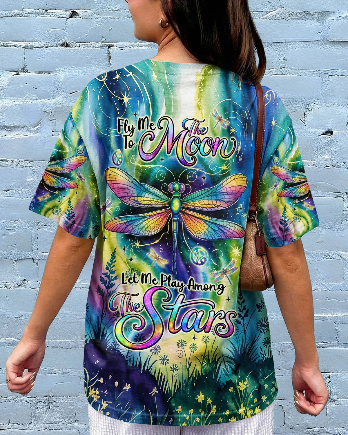 FLY ME TO THE MOON DRAGONFLY ALL OVER PRINT  - TLNT1004263