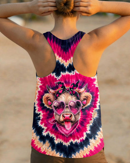 HEIFER COW HEART SWIRL ALL OVER PRINT  - TLNT2406263