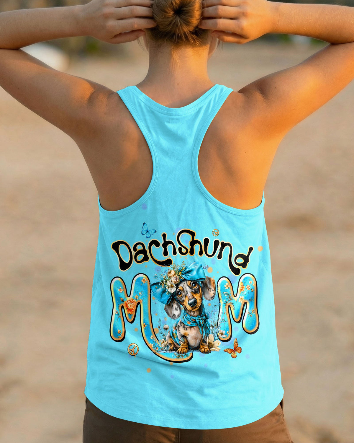 DACHSHUND MOM COOLER DOG  ALL OVER PRINT  - TLTW0605262