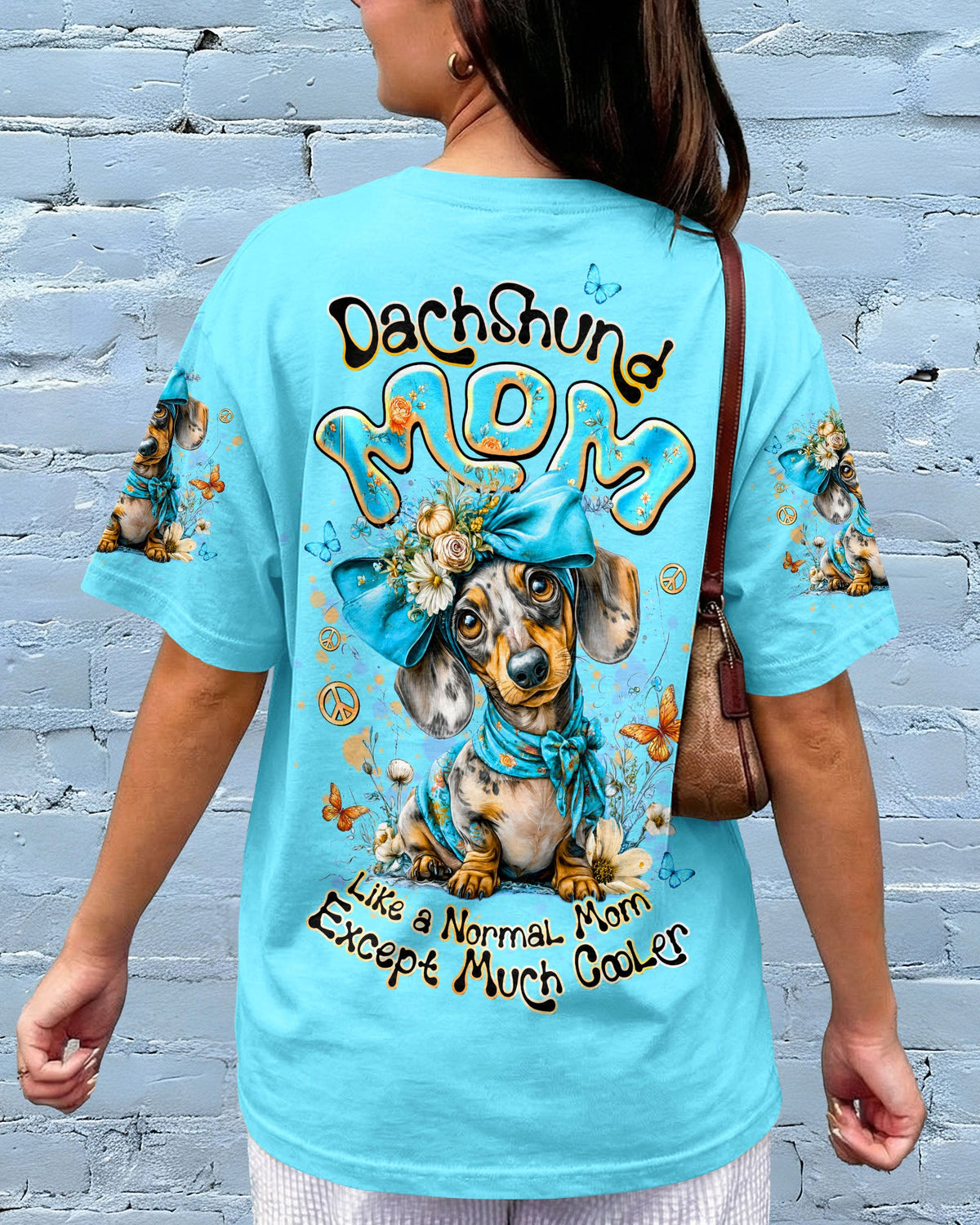 DACHSHUND MOM COOLER DOG  ALL OVER PRINT  - TLTW0605262