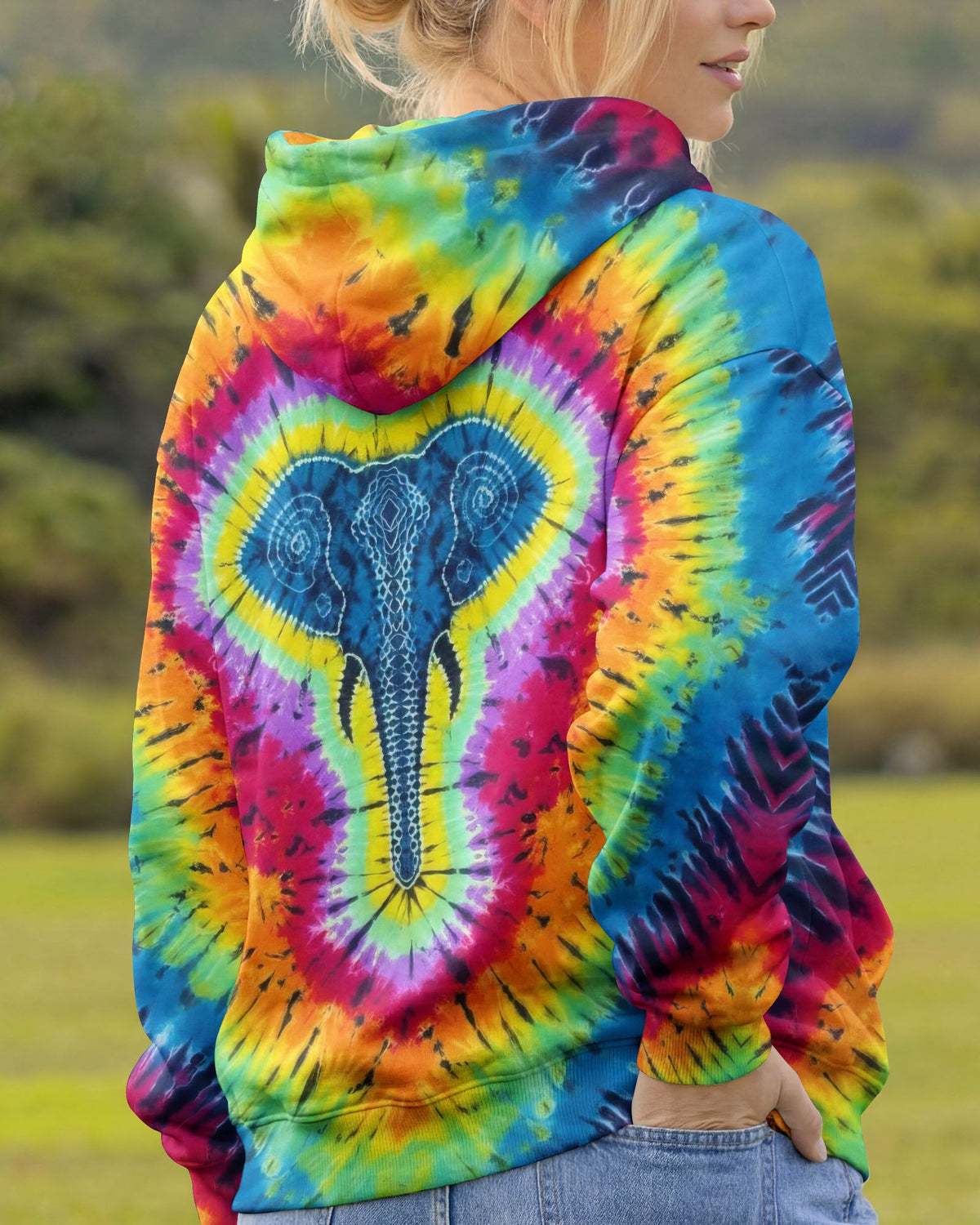 ELEPHANT HIPPIE ALL OVER PRINT  - TLTW1804261