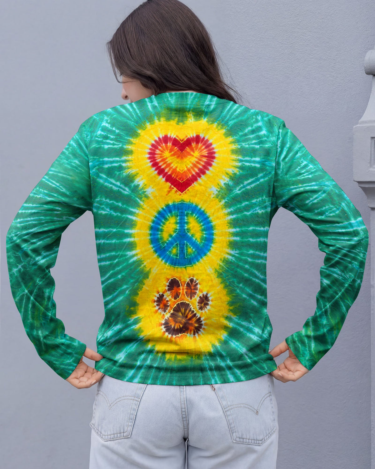 PEACE LOVE PAW ALL OVER PRINT - TYLN2204261