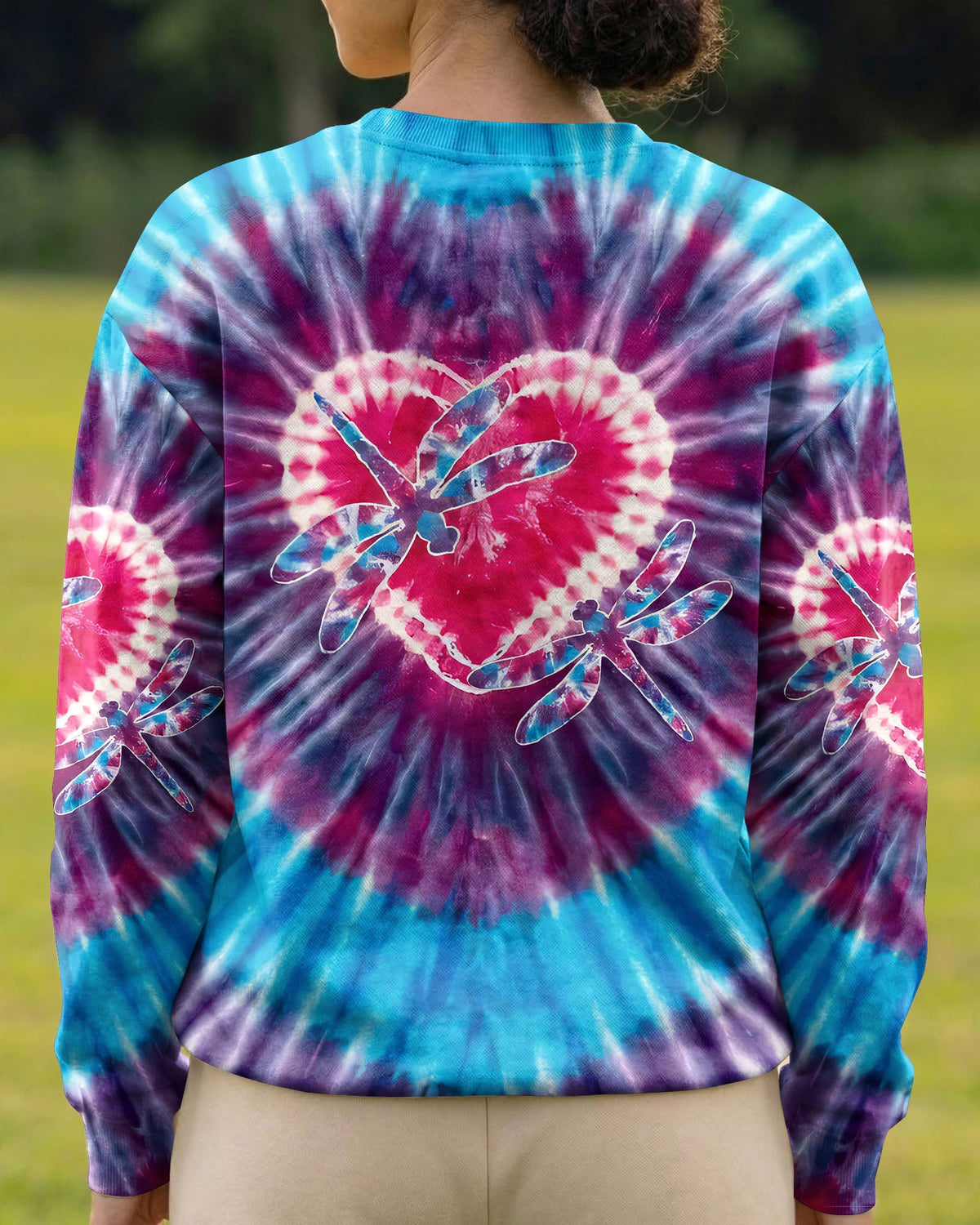 DRAGONFLIES LOVE BLOOM ALL OVER PRINT - TYQY0904263