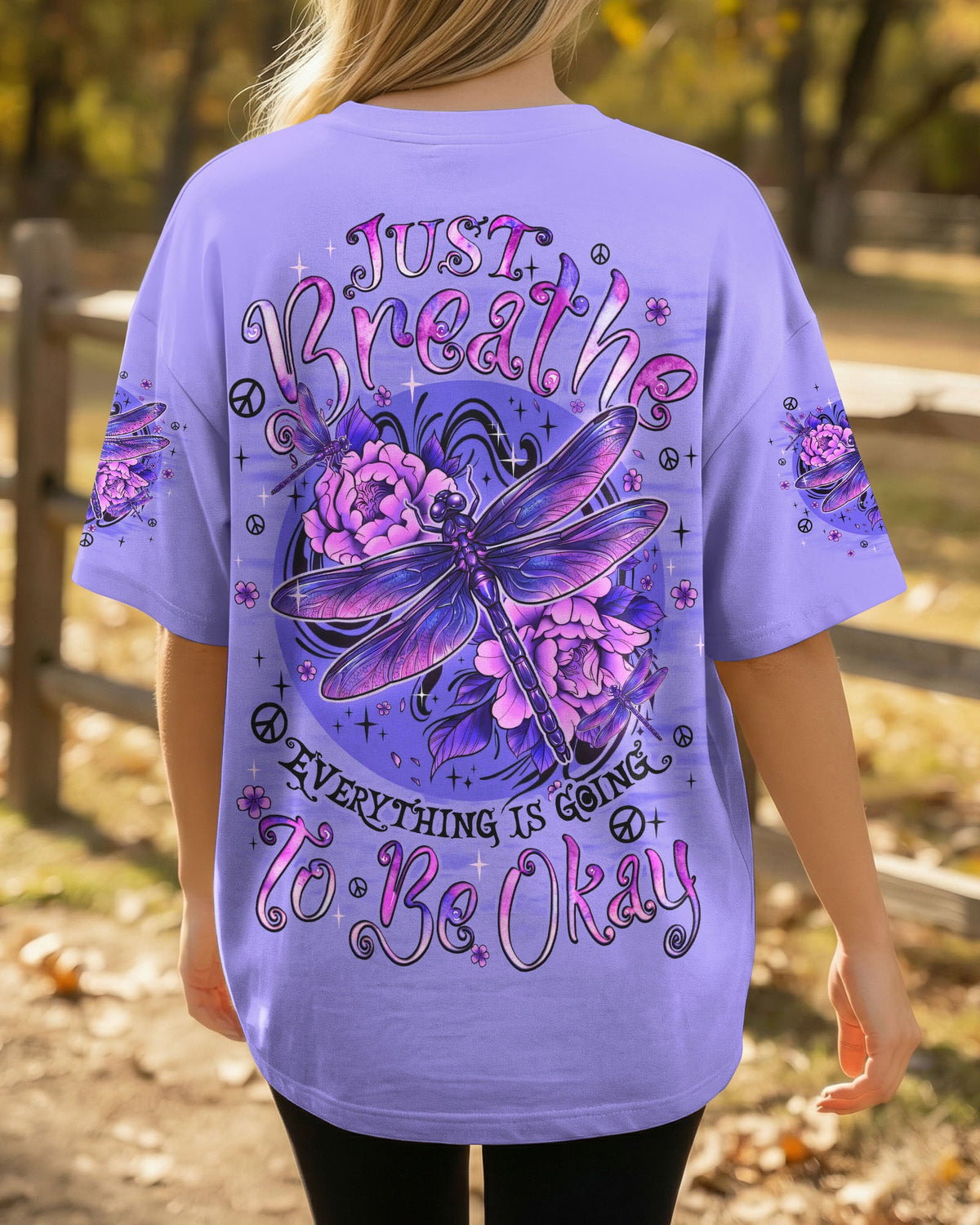 JUST BREATHE DRAGONFLY ALL OVER PRINT - TYQY2606262