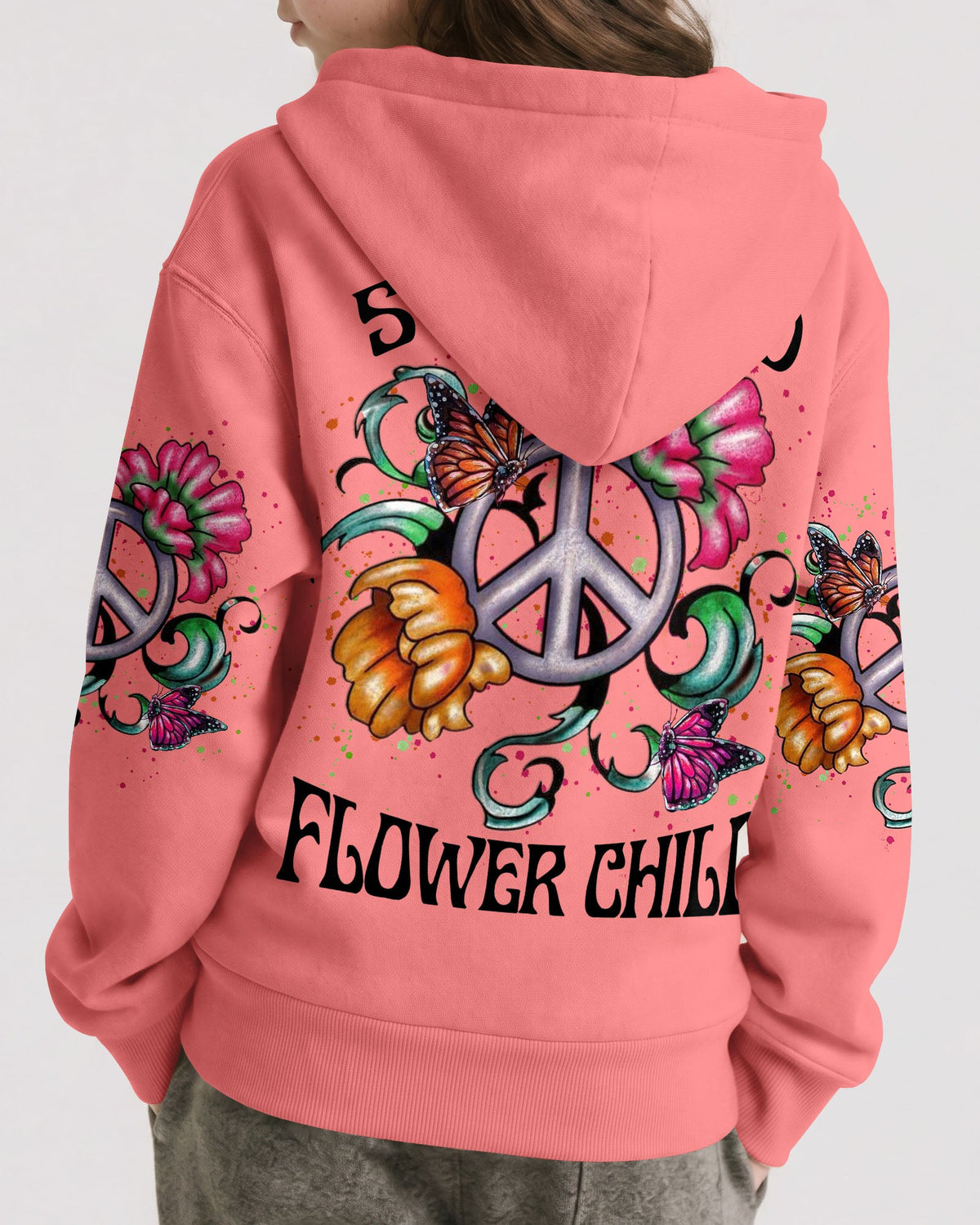 STAY WILD FLOWER CHILD KIDS ALL OVER PRINT - YHLN1812233