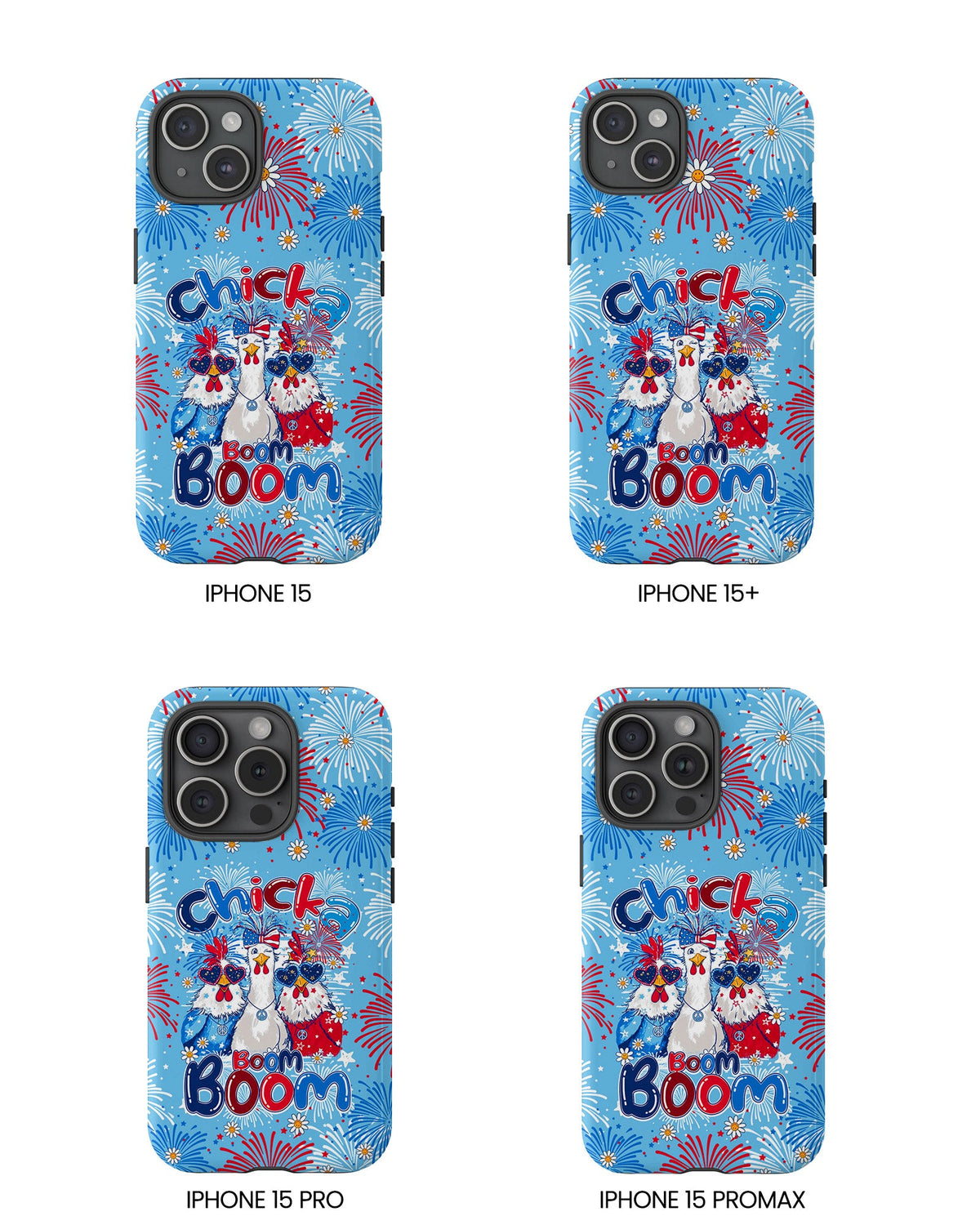 CHICKA BOOM BOOM HIPPIE CHICKEN PHONE CASE - TY0406261