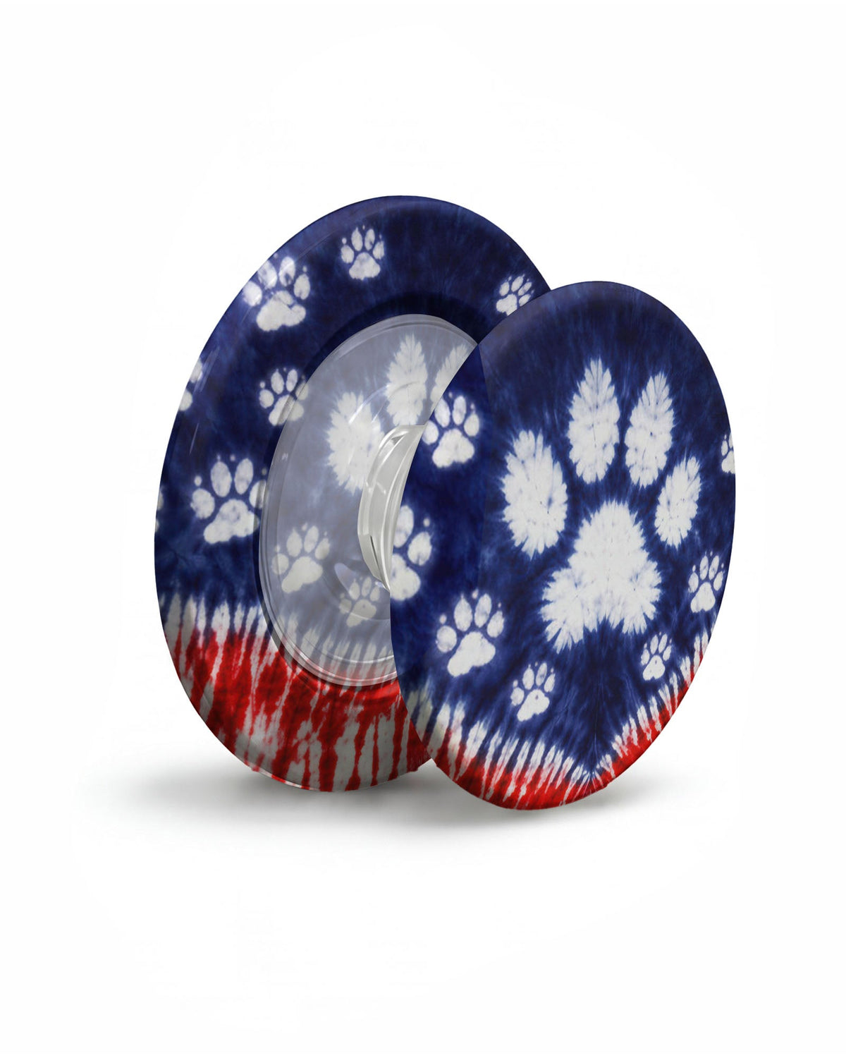 PAW PRINT RED WHITE & BLUE MAGSAFE PHONE GRIP - TLTW1604262