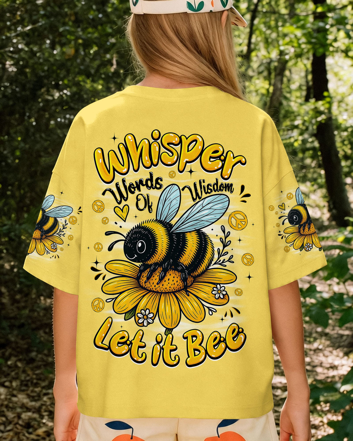 WHISPER WORDS OF WISDOM LET IT BEE KIDS ALL OVER PRINT - TYQY1106262