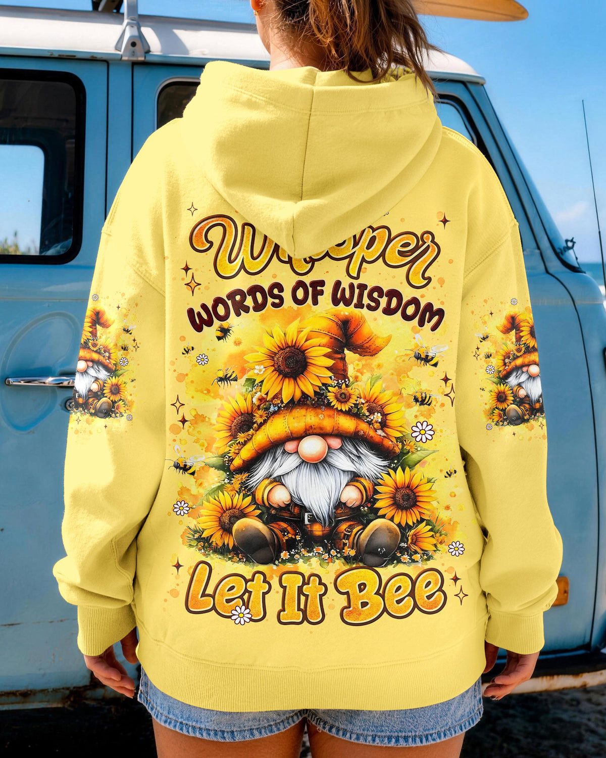 WHISPER WORDS OF WISDOM LET IT BEE GNOME ALL OVER PRINT - TYLN2206262