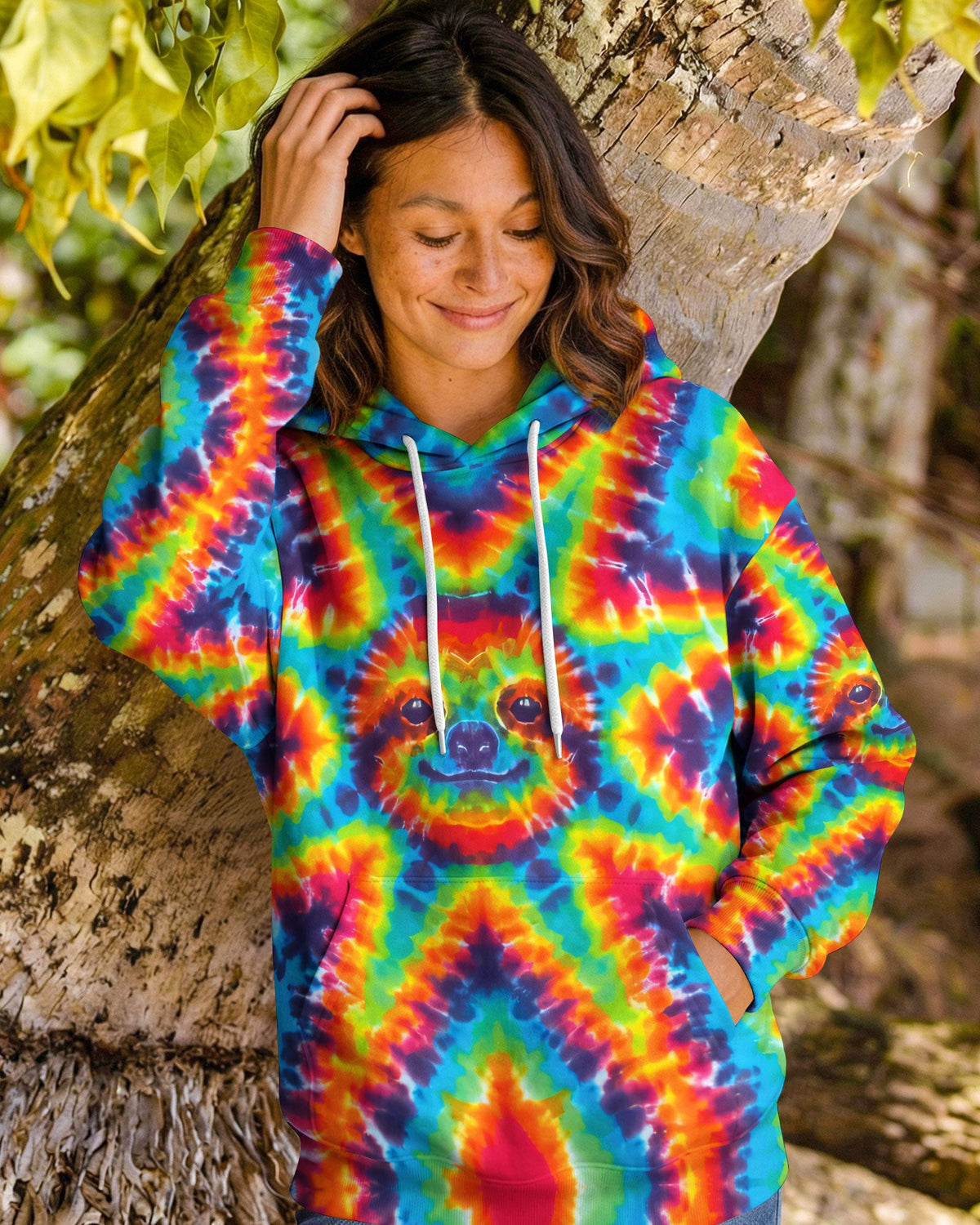 SLOTH COLORFUL ALL OVER PRINT - TYQY0804262