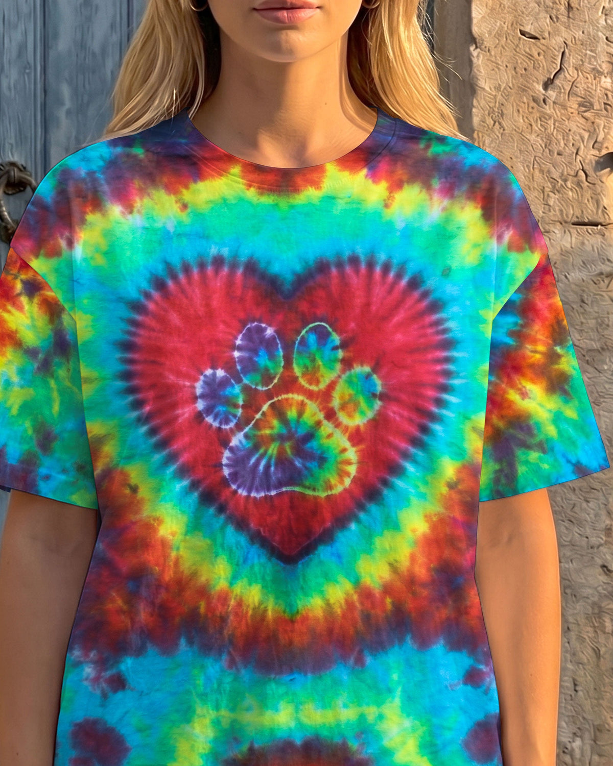 HIPPIE HARMONY COLORFUL ALL OVER PRINT - TY1205261